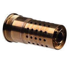 Q Cherry Bomb Muzzle Brake, 8.6/.338 (5/8-24)